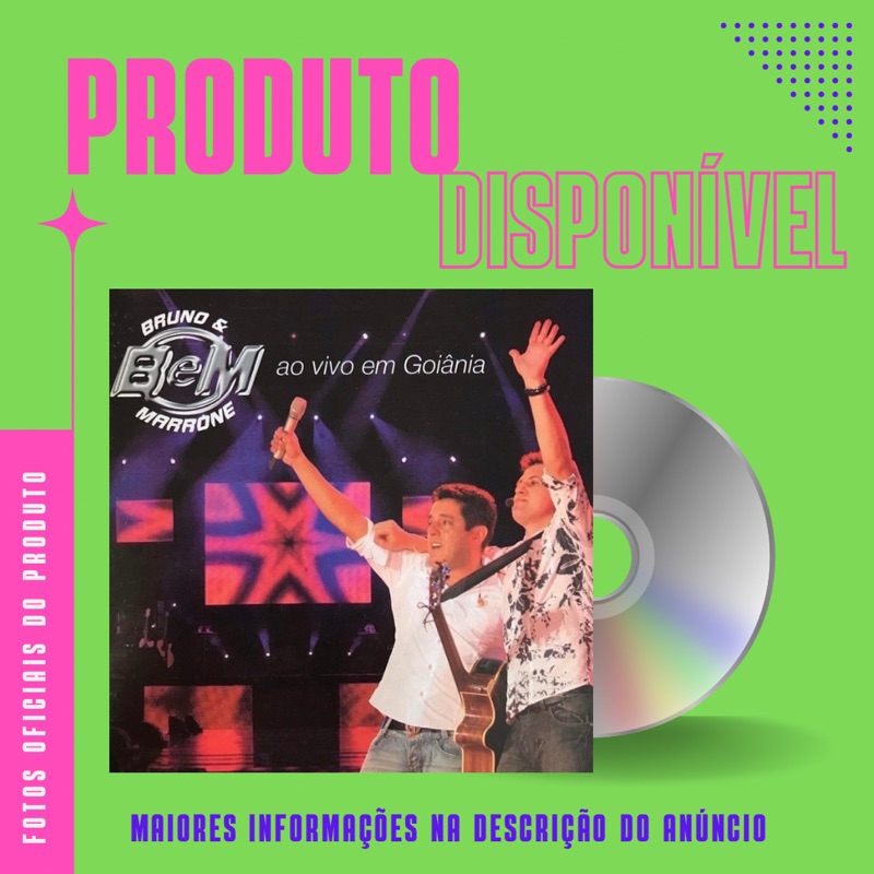 CD BRUNO E MARRONE - AO VIVO EM GOIÂNIA (Participações Especiais: Cláudia Leitte, Banda Calypso, Leonardo) *