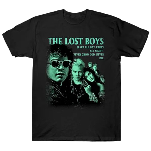 Camiseta The Lost Boys  Adulto/Infantil Lançamento Camiseta Em Algodao
