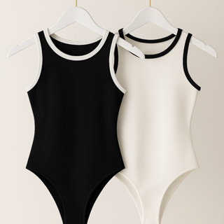 Kit 2 Body Feminino Regata Canelado Moda 2024 em Oferta na Shopee