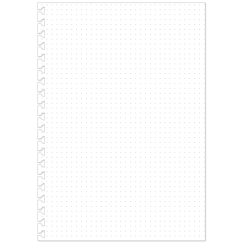 Refil PONTILHADO Reposicionável P/ Caderno AD C/ 50 folhas 90g/m² em Oferta na Shopee