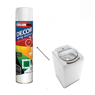 Tinta Spray Branco Para Maquina De Lava em Oferta na Shopee