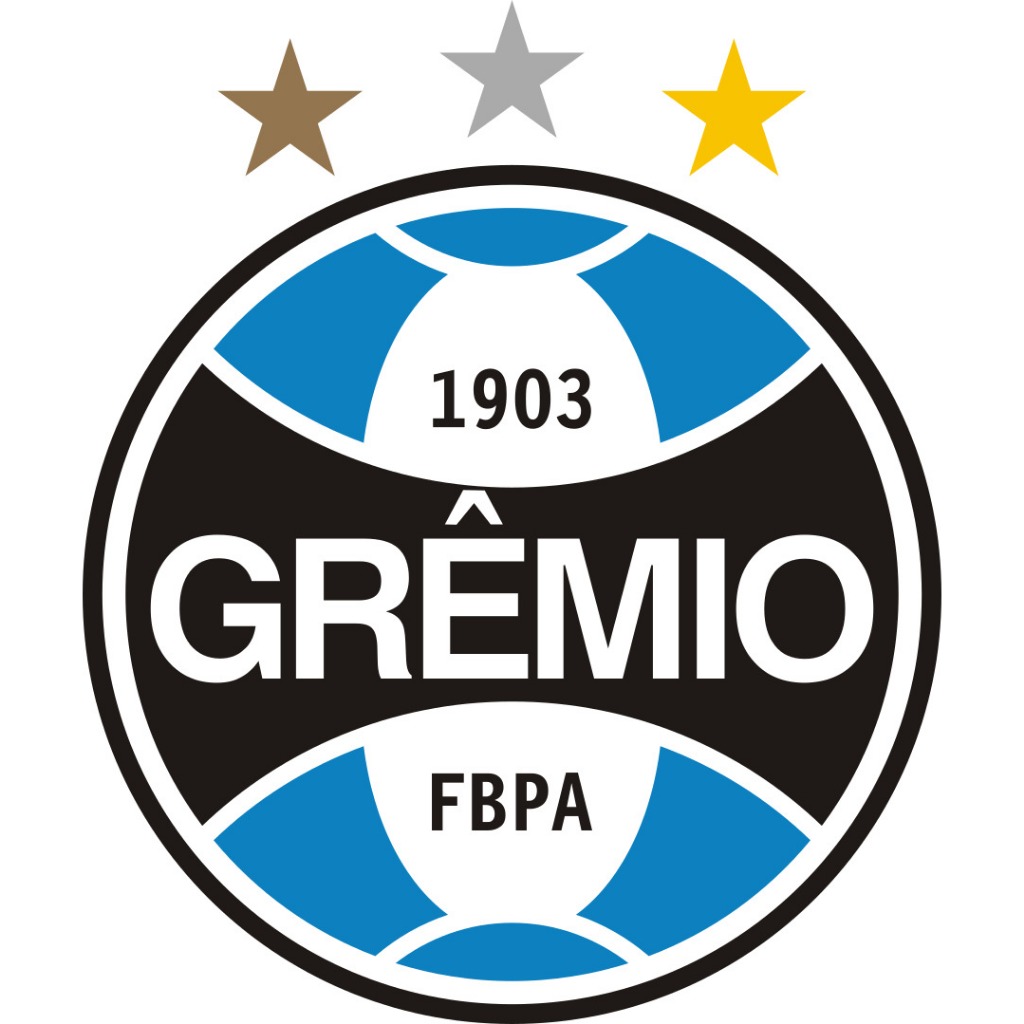 2x Adesivo Grêmio Escudo 14 x 12 cm Envio Imediato