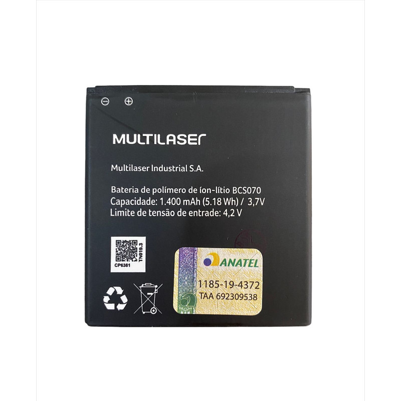 Bateria multilaser bcs070 ms40g p9070 em Oferta na Shopee