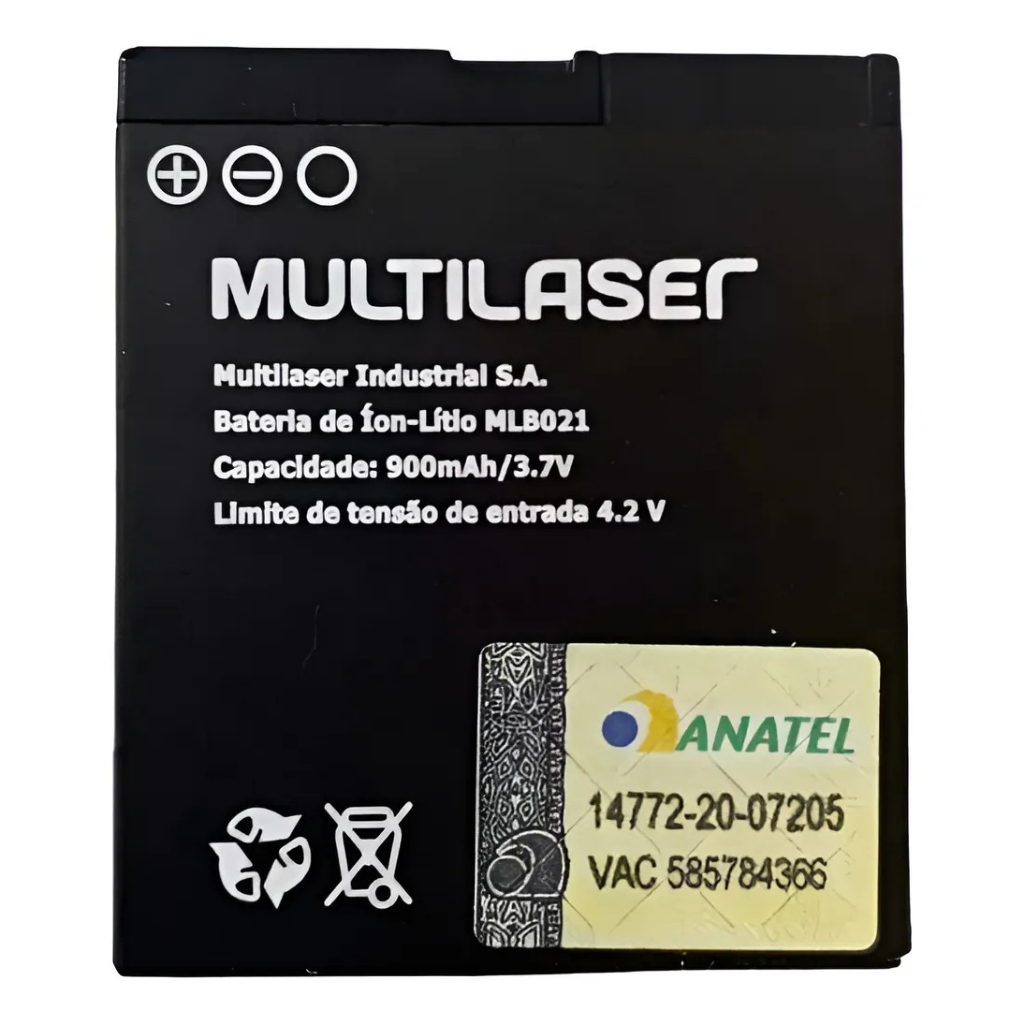 bateria multilaser flip vita p9021 mlb021 em Oferta na Shopee