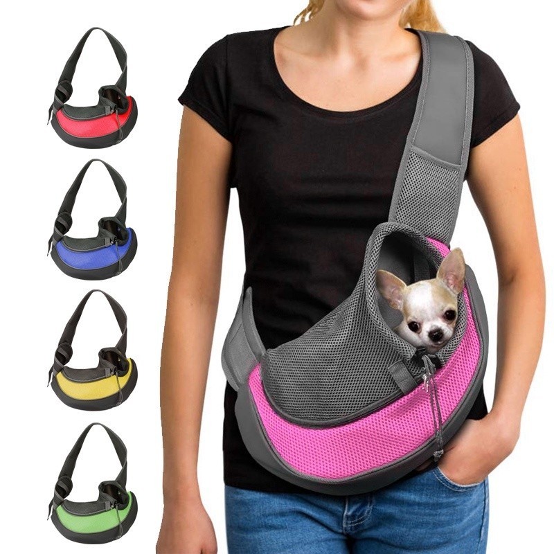 Bolsa de Ombro para Pet Cachorro e Gato Transversal Confortável e Prática para Transporte de Animais em Oferta na Shopee