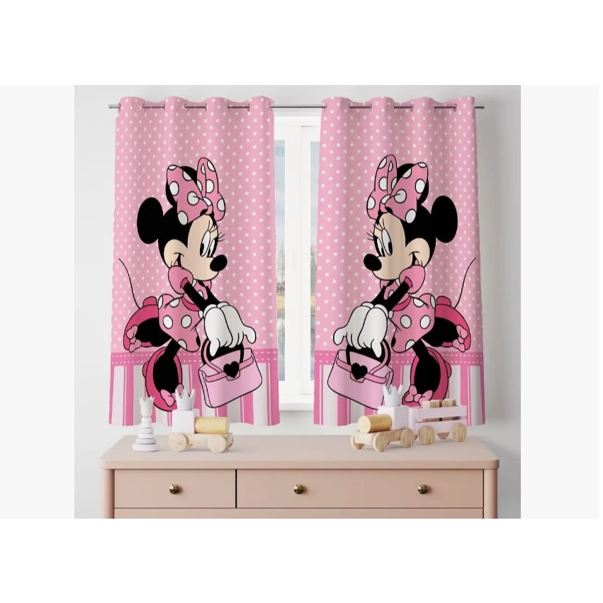 O que e Cortina Minnie Rosa? Guia e Onde Comprar | BuscaProdutos