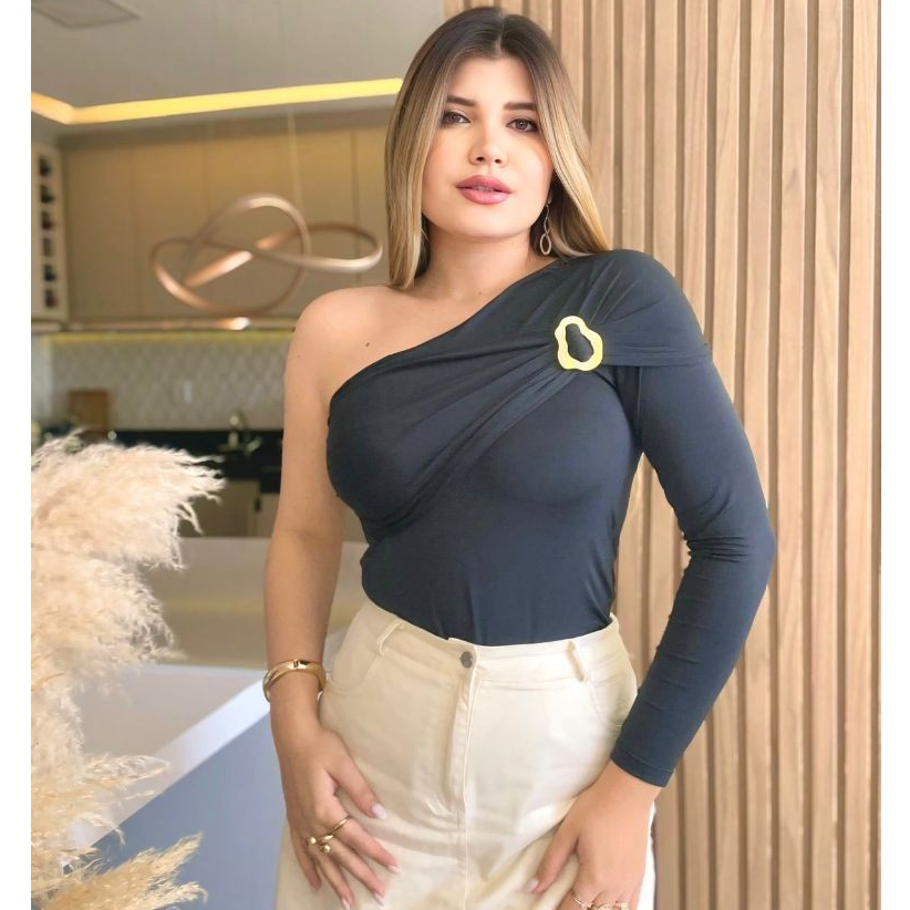 Body Feminino Fivela Nula Manga Longa Elegante 0rgânico Suplex Mula Manca Inverno em Oferta na Shopee