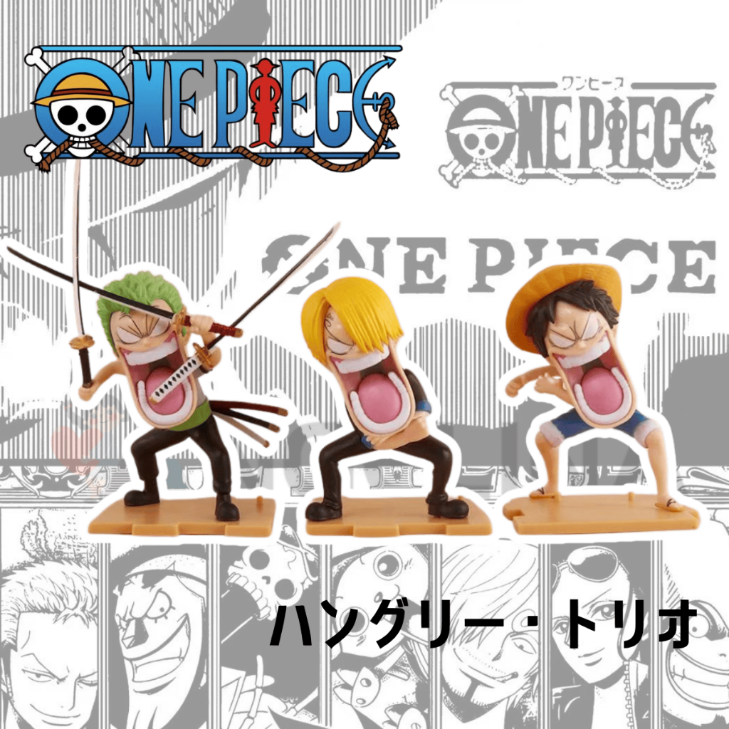 Boneco One Piece Figuras de Ação Bonecos de Ação Decoração Anime Miniatura Action Figure Luffy/Sanji/Zoro