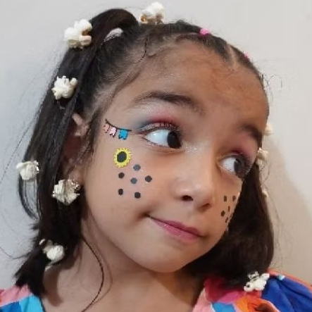 Maquiagem junina, adesivo de festa Junina, festa na roça caipira, adesivo para rosto