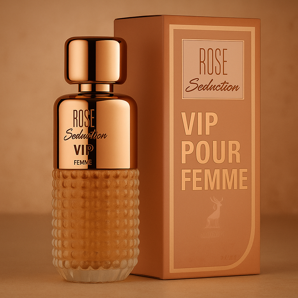 Perfume Árabe Vip Rose Seduction Maison Alhambra Floral 100ml