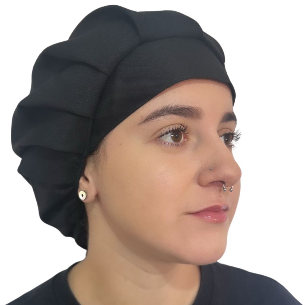 Touca de Cozinha para Restaurante Promoção Oxford Com Elastico