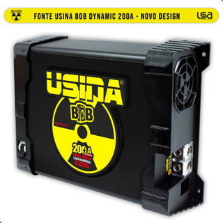 Fonte Usina Automotiva BOB 200A - P/ Caixas BOB - Bivolt Automática Dynamic Lançamento em Oferta na Shopee