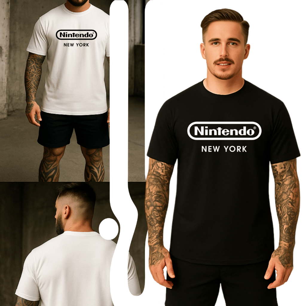Camiseta Nintendo Streetwear NY Super Nintendo