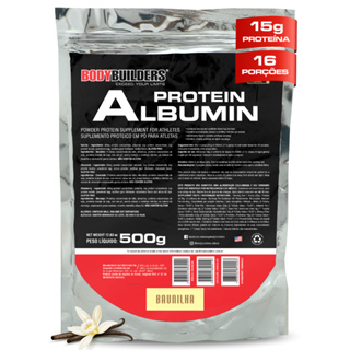 Albumina Proteína Em Pó 500g - Para Definição e Performance - Bodybuilders em Oferta na Shopee