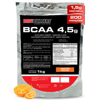 BCAA em Pó 4.5 1kg - Recuperação pós-treino e Performance - Bodybuilders em Oferta na Shopee