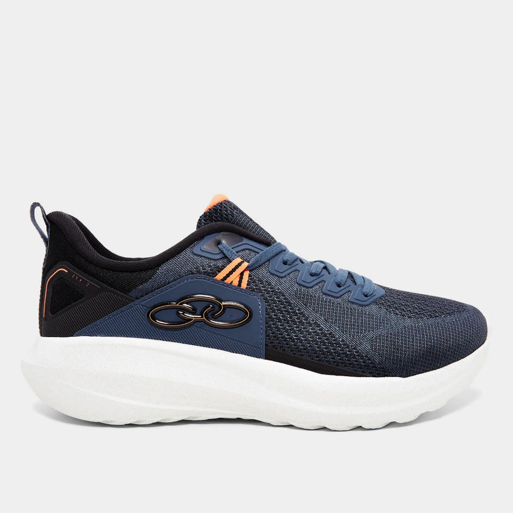 Tênis Olympikus Zex 2 Masculino - Azul Petróleo/Preto