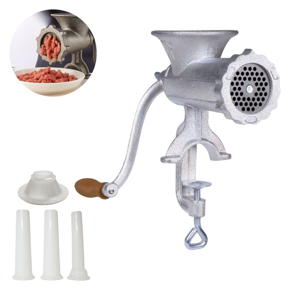 Moedor de Carne Manual de Ferro Fundido N°10