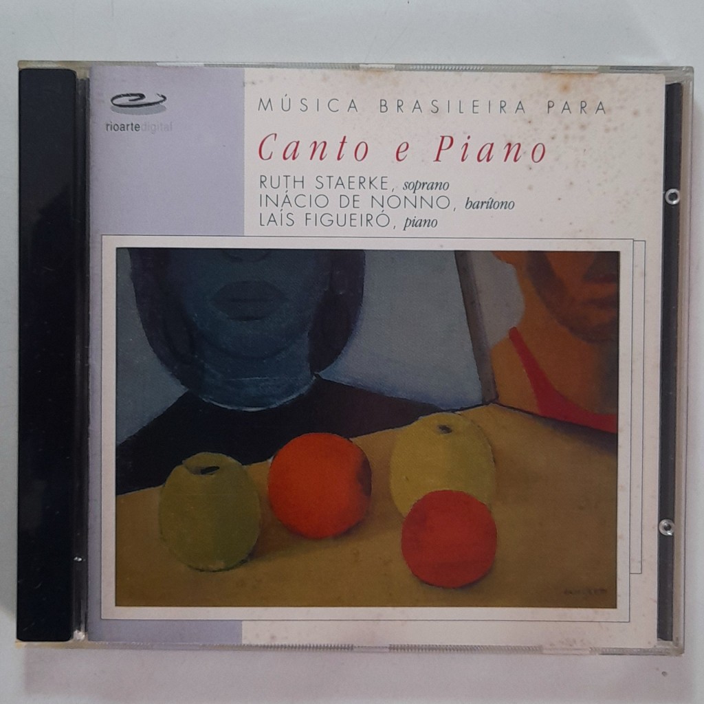 Cd Musica Brasileira Para Canto E Piano, Staerke, Figueiró. Mídia intacta.