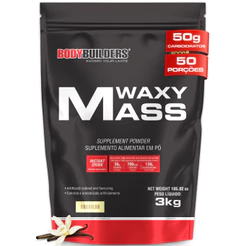 Hipercalórico Waxy Mass 3kg (Refil) - Ganho de Massa Muscular - Bodybuilders