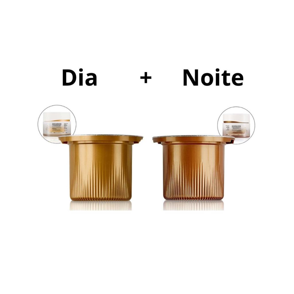 Kit Refil Natura Chronos Derma Creme Antissinais Dia + Noite a Escolher 30+ 45+ 60+ 70+ 80+