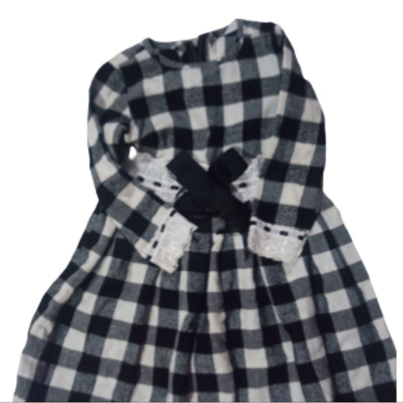 VESTIDO FESTA JUNINA, Vestido preto e branco Junino