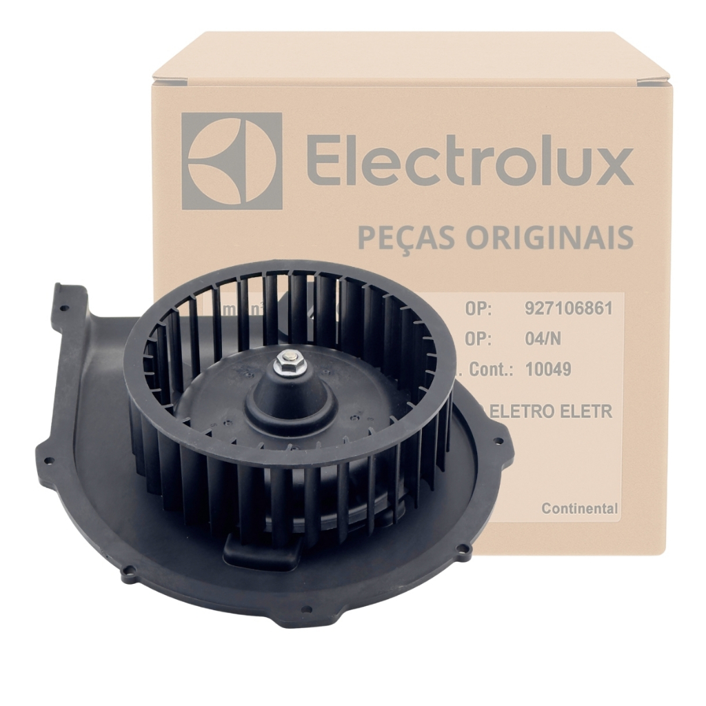 Conjunto Motor Ventilador de Secagem Original Electrolux A08346701 Para Lava e Seca Lse09 Lsi09
