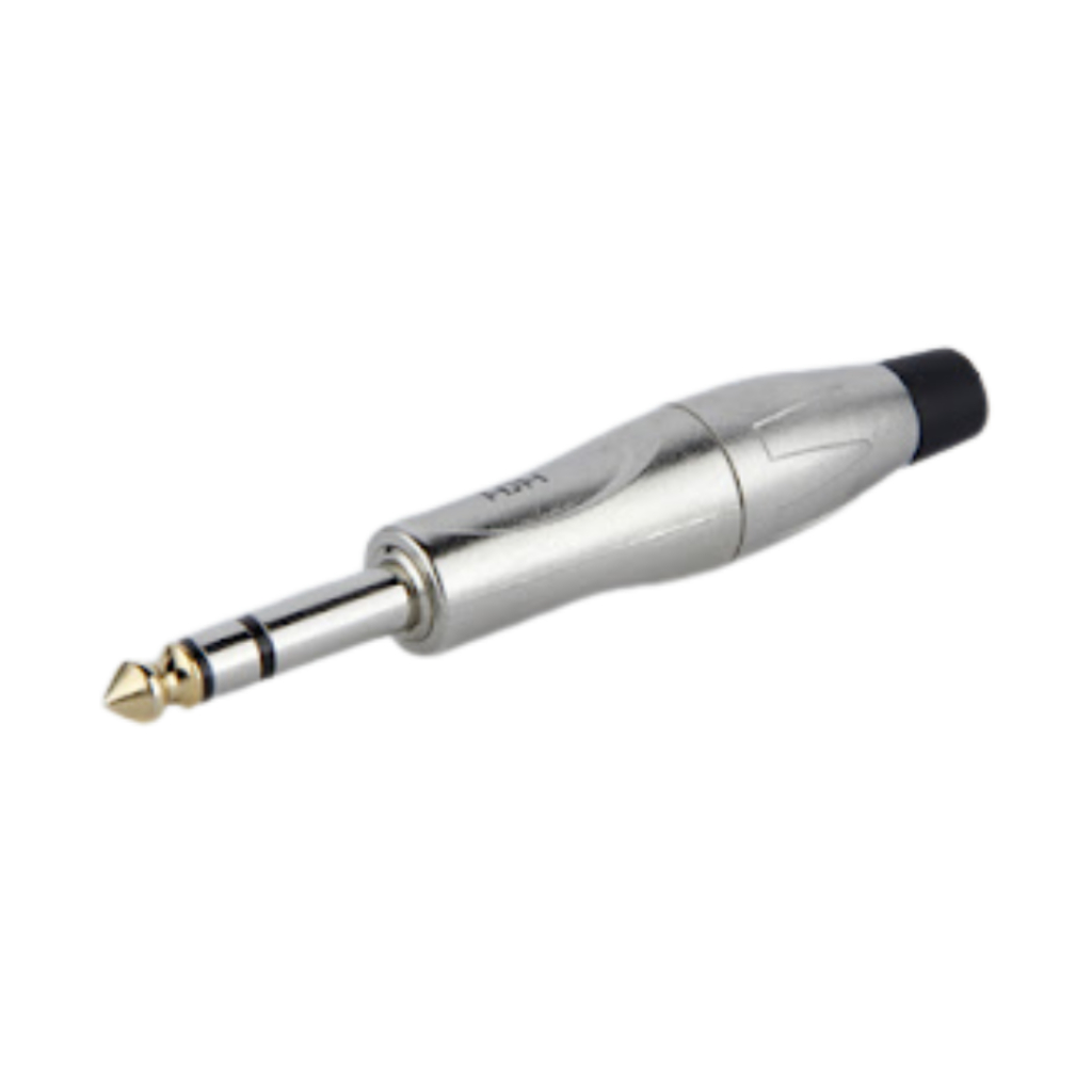 Plug Conector HJH P10 Linha Stereo - Prata - HJ017