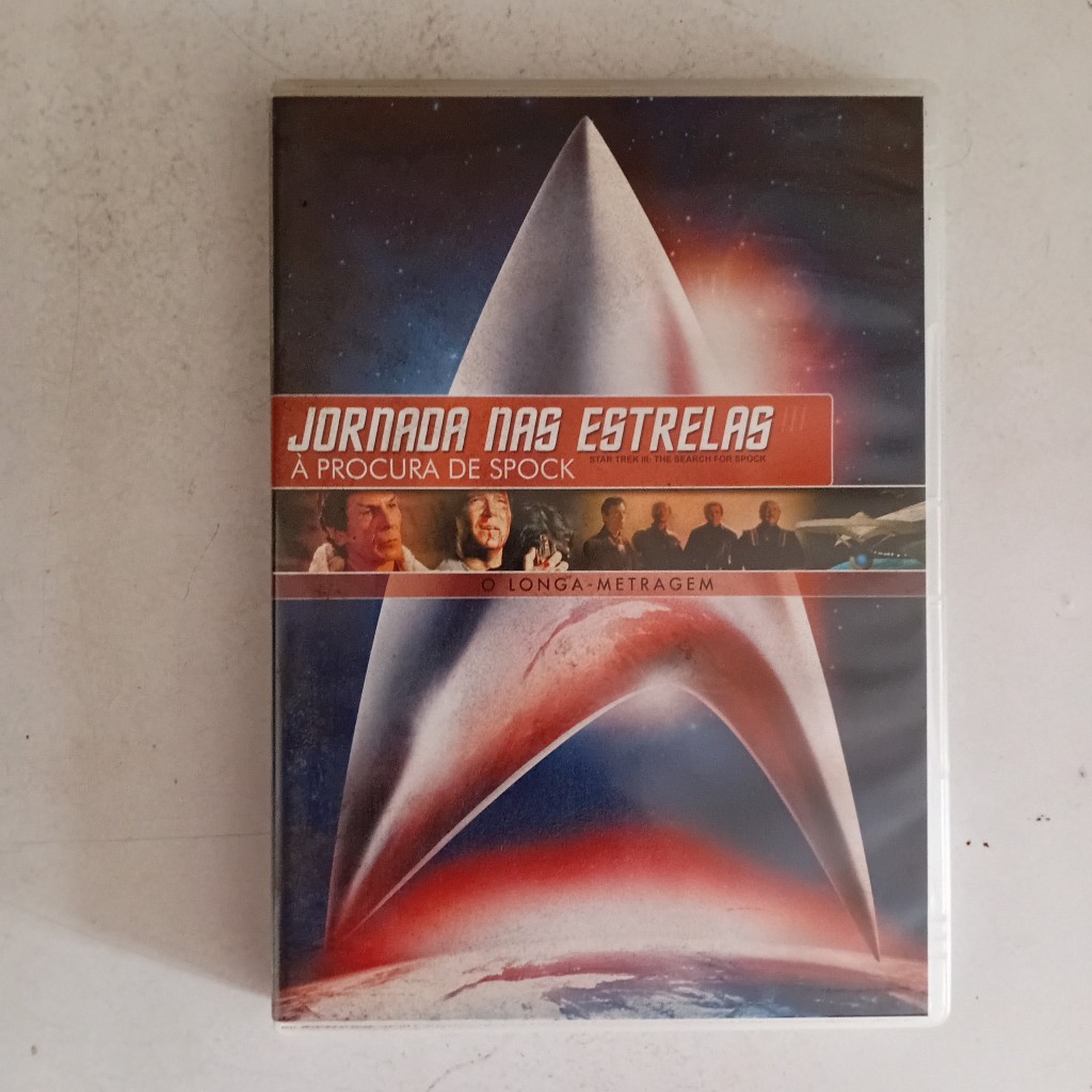 DVD Jornada Nas Estrelas 3 - À Procura De Spock - Star Trek III - 1984
