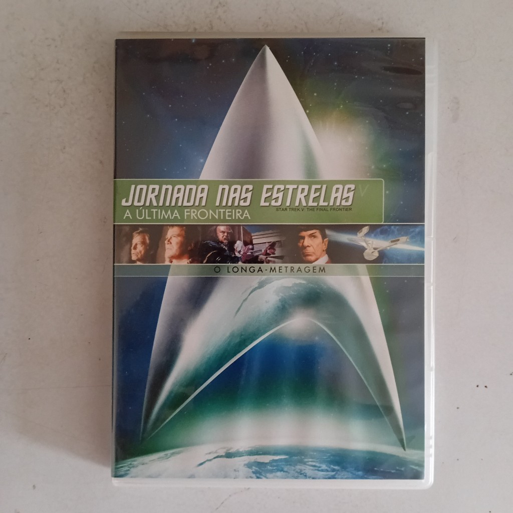 DVD Jornada Nas Estrelas 5 - A Última Fronteira - Star Trek V - 1989