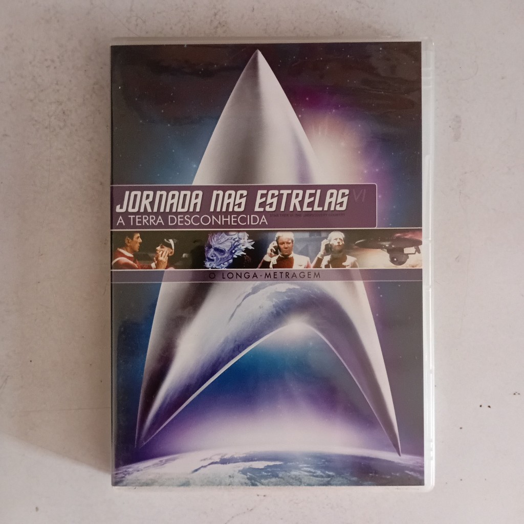 DVD Jornada Nas Estrelas 6 - A Terra Desconhecida - Star Trek VI - 1991