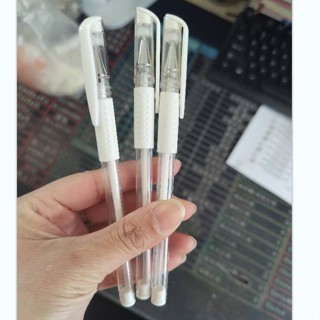 Kit Caneta Em Gel Para Marcação De Sobrancelha Design Micropigmentação Branca ou Rosa Mic…