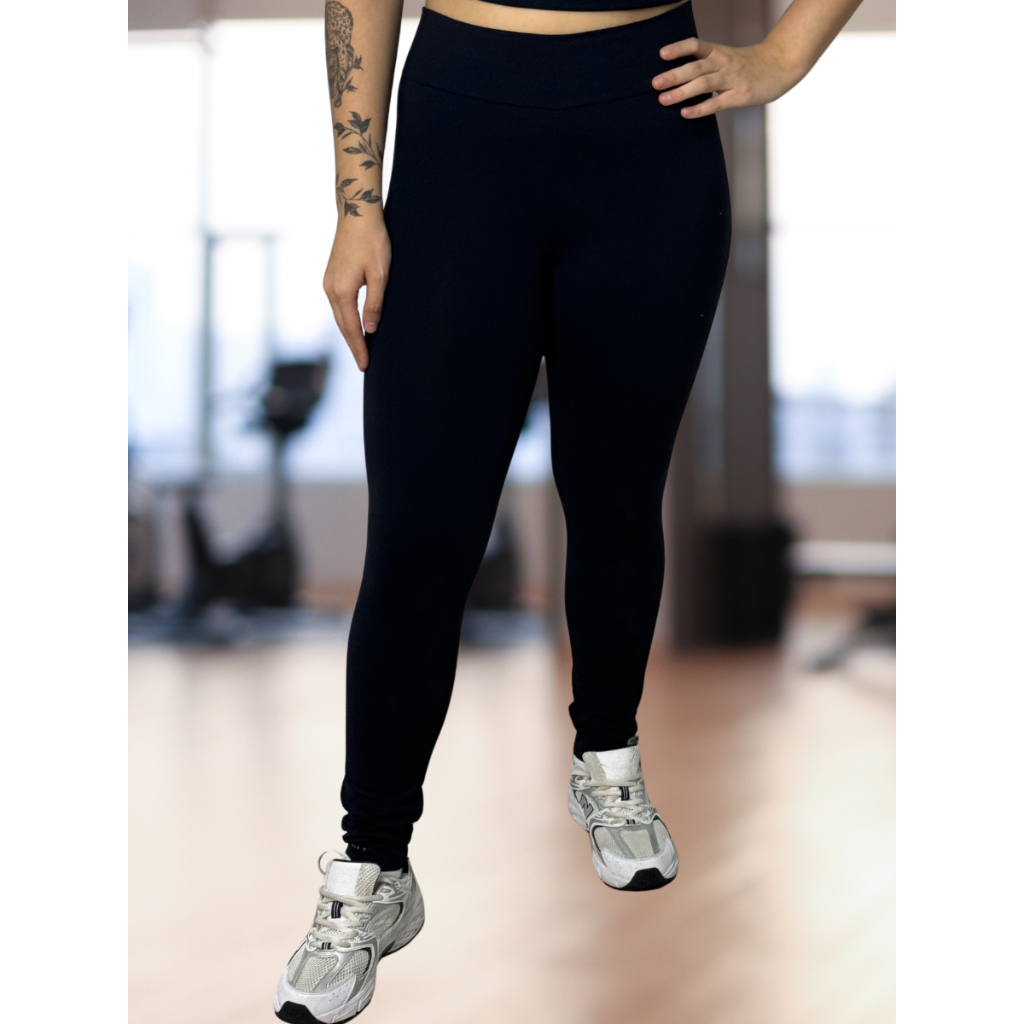 Calça Legging K2B Original Cintura Alta Tecido Grosso
