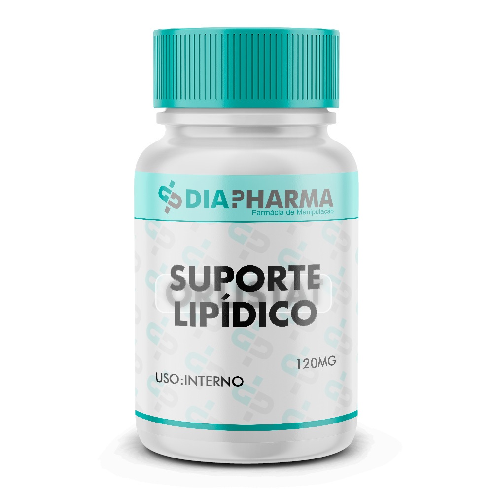 Suporte Lipídico Diapharma - 120mg 60 Cápsulas