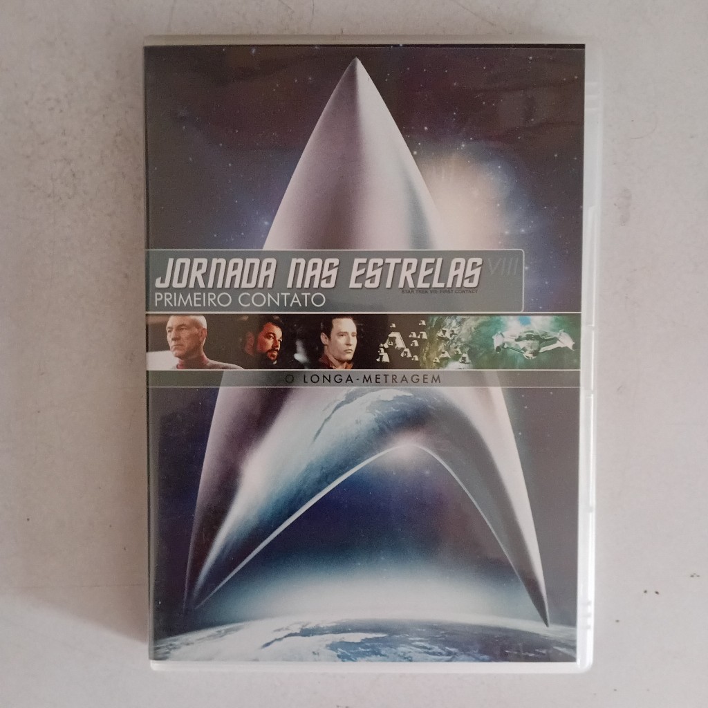 DVD Jornada Nas Estrelas - Primeiro Contato - Star Trek - 1996