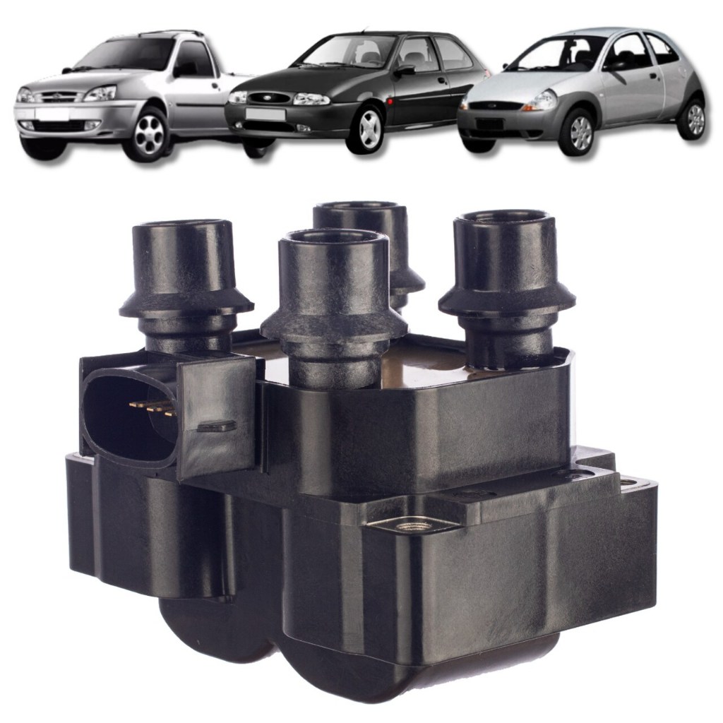 BOBINA DE IGNIÇÃO FORD KA 1997/1999 FIESTA RANGER em Oferta na Shopee