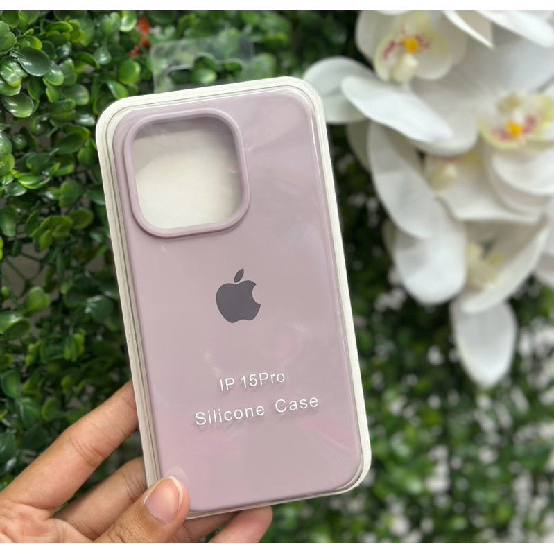 Capa Case capinha cor clarinho lilás Premium Apple"silicone case aveludada dentro iPhone 5SE 11 12 13 14 15 ao 16 PM