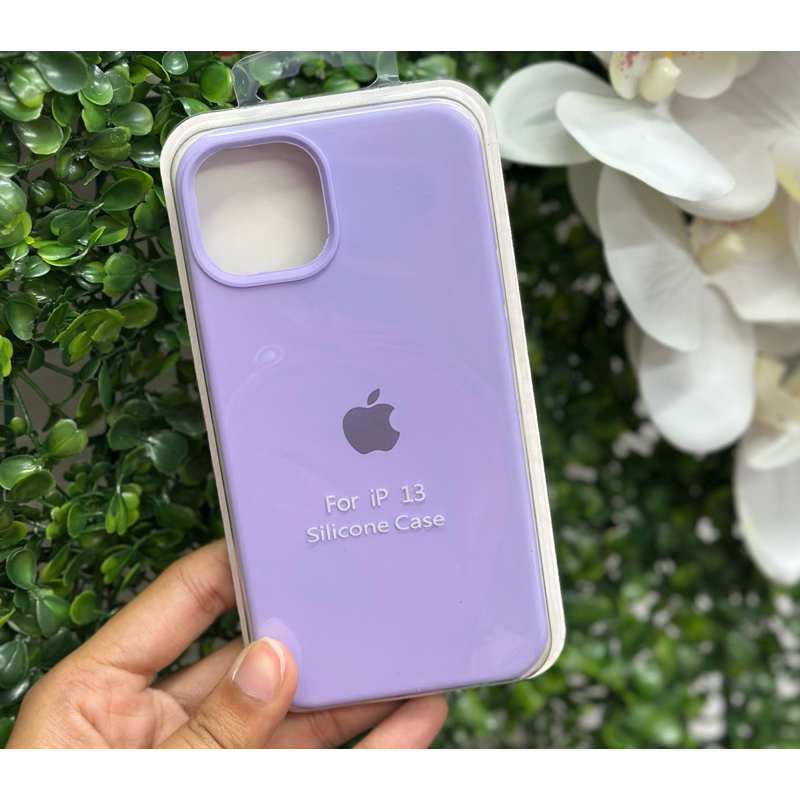 Capa Case capinha cor lilás Premium Apple"silicone case aveludada dentro iPhone 5SE. 11 12 13 14 15 ao 16 PRO MAX