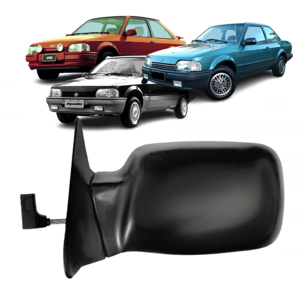 Retrovisor Espelho Escort Apollo Verona 1987 / 1994 Controle Manual