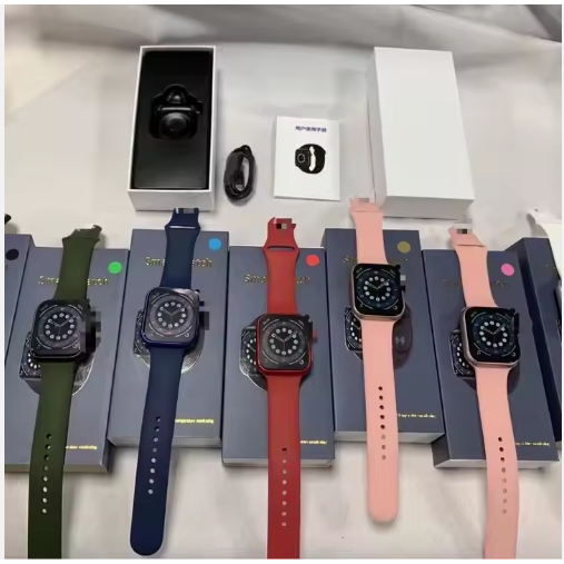 Relógio inteligente U98 plus U98 2021, tela sensível toque de 1,7 polegadas, mostrador personalizado