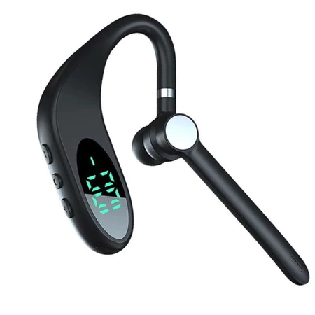 Fones de ouvido Bluetooth sem fio com microfone e tela Fones de ouvido esportivos Bluetooth