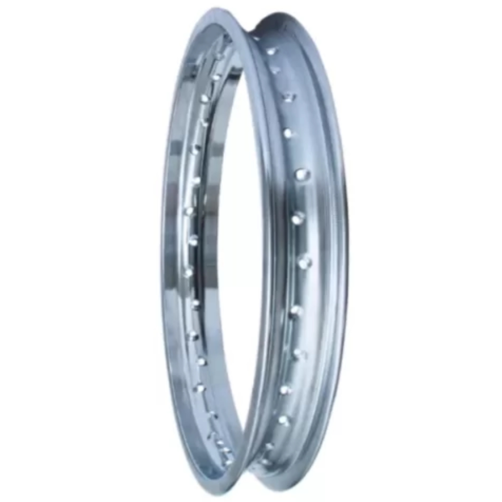Aro de Roda Cromado 18 x 1,85 Para Moto CG 125/150 Titan - YBR 125
