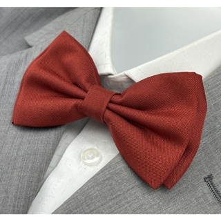 Gravata Borboleta Vermelha Terra Premium Adulto Padrinhos Casamento BA345 em Oferta na Shopee