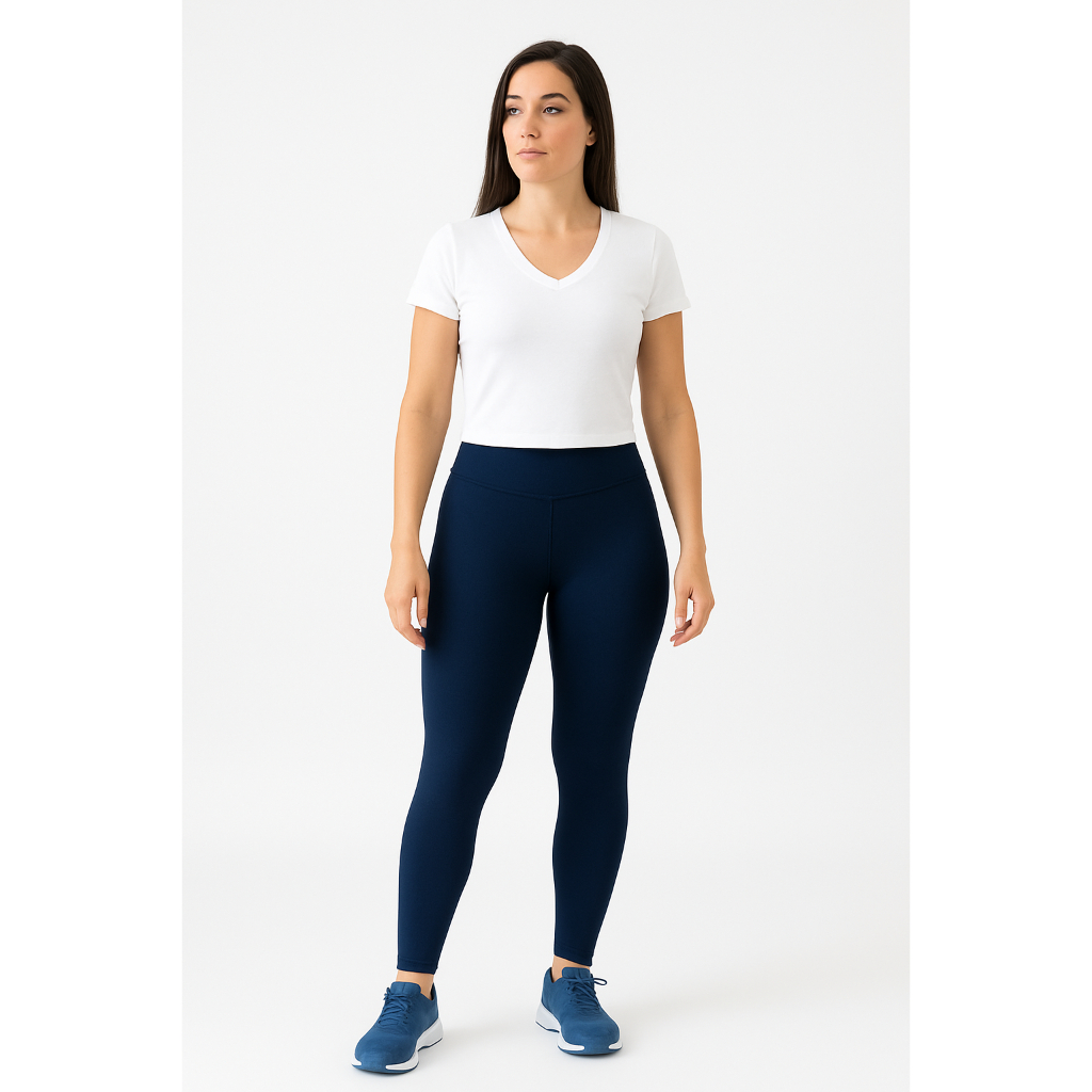 Calça Legging Feminina Flanelada Peluciada | Cós Alto | Costura Reforçada | Térmica e Confortável