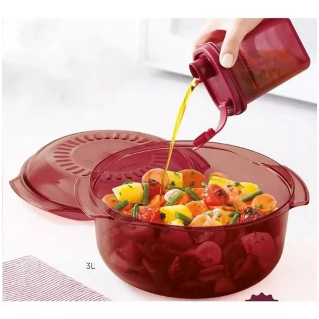 Tigela Marsala 3L Linha Microplus Tupperware