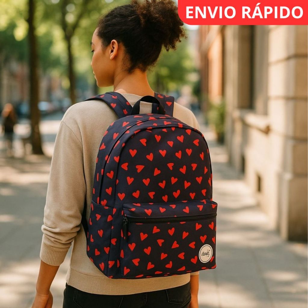 Mochila Escolar Para Notebook Viagem Super Reforçada Masculino e Feminino