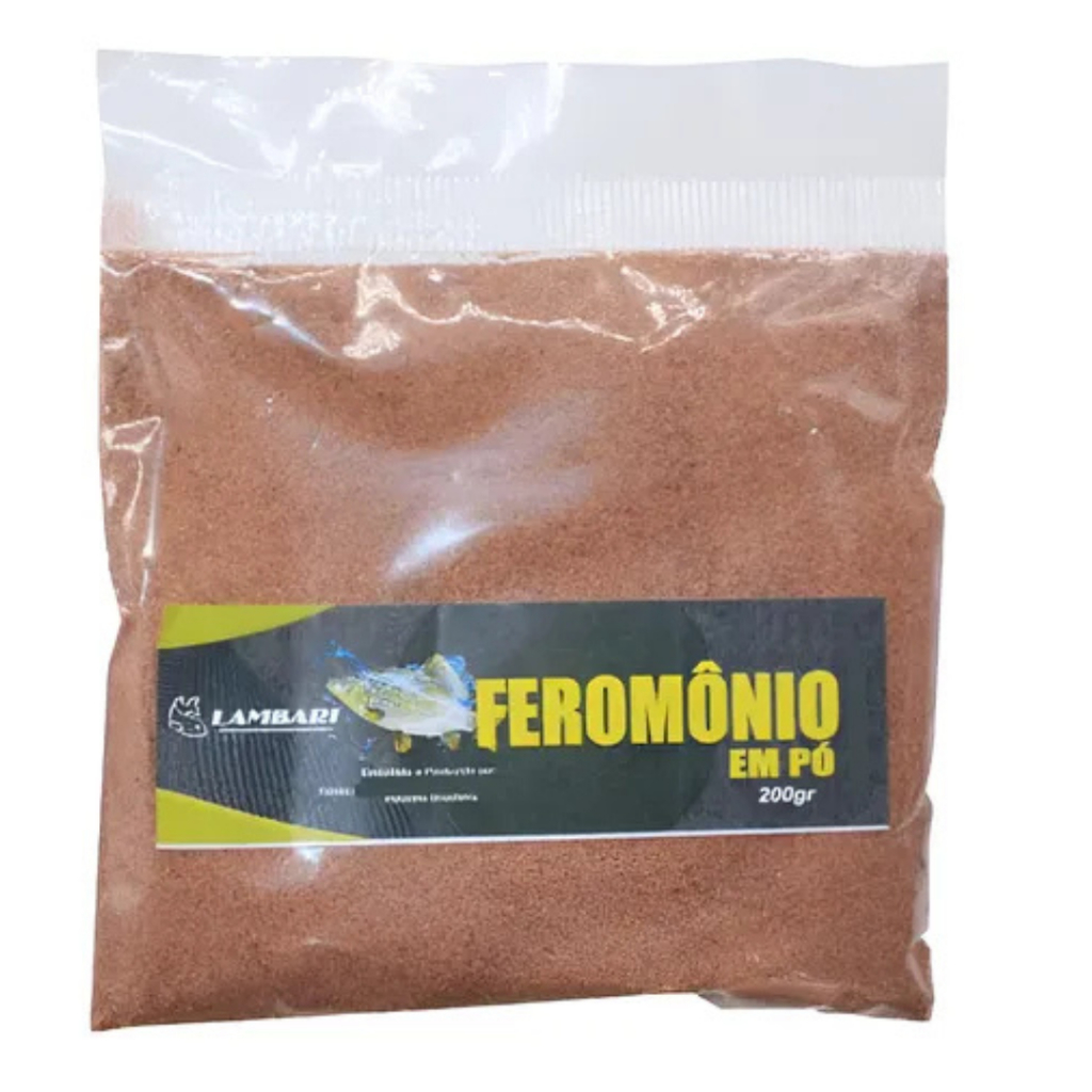 Feromônio Pesca Em Pó Lambari Atrativo Para Peixes 200g