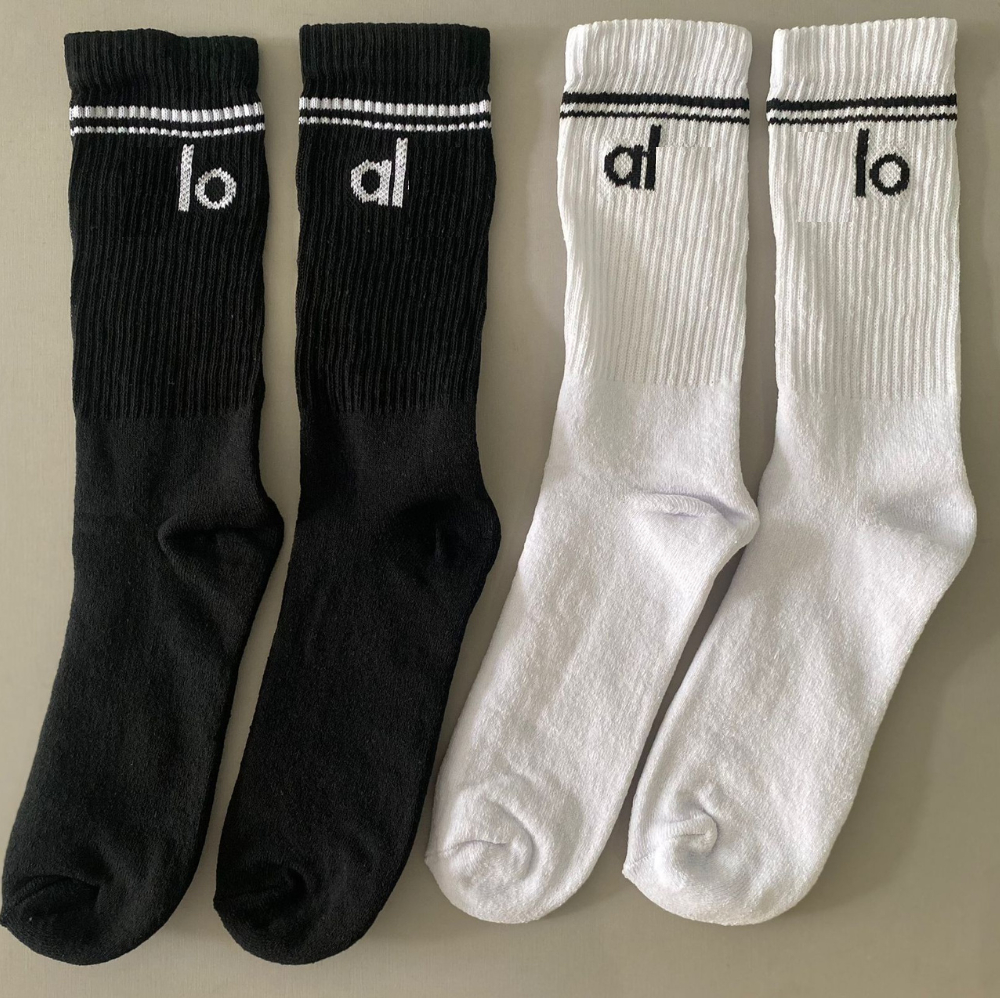 Imagem Meia Yoga Ioga Academia Blogueira Cano Alto Feminina Masculina