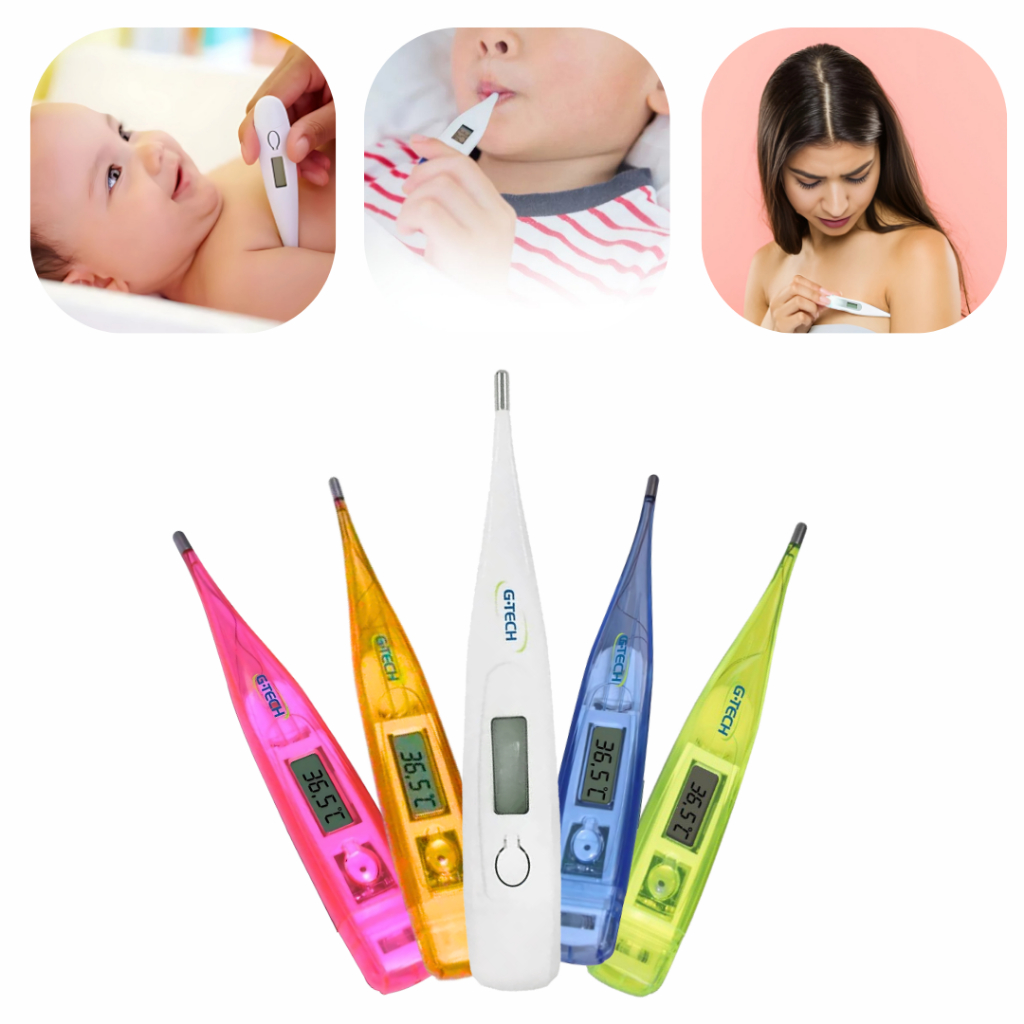 Termometro Clínico Digital Adulto E Infantil Medição Rápida G tech