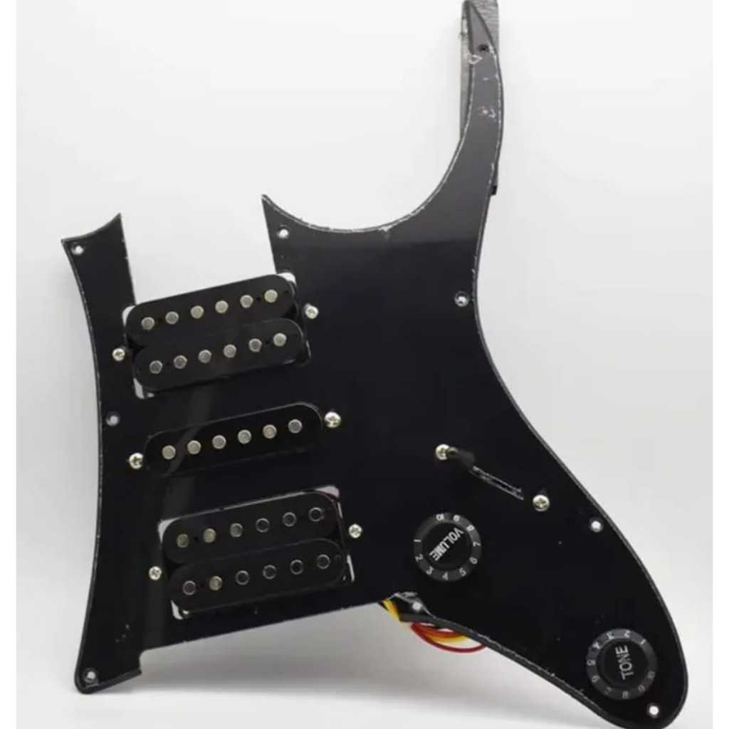Escudo Hsh Rg Completo kit eletrica com, captadores similar Ibanez