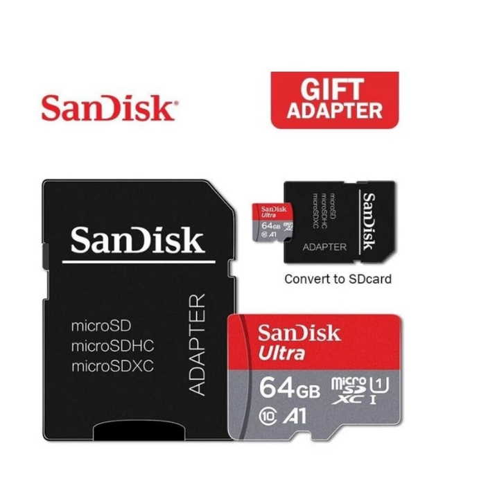 Cartão De Memória Micro Sandisk8GB 16GB 32GB 64GB 128GB Class10